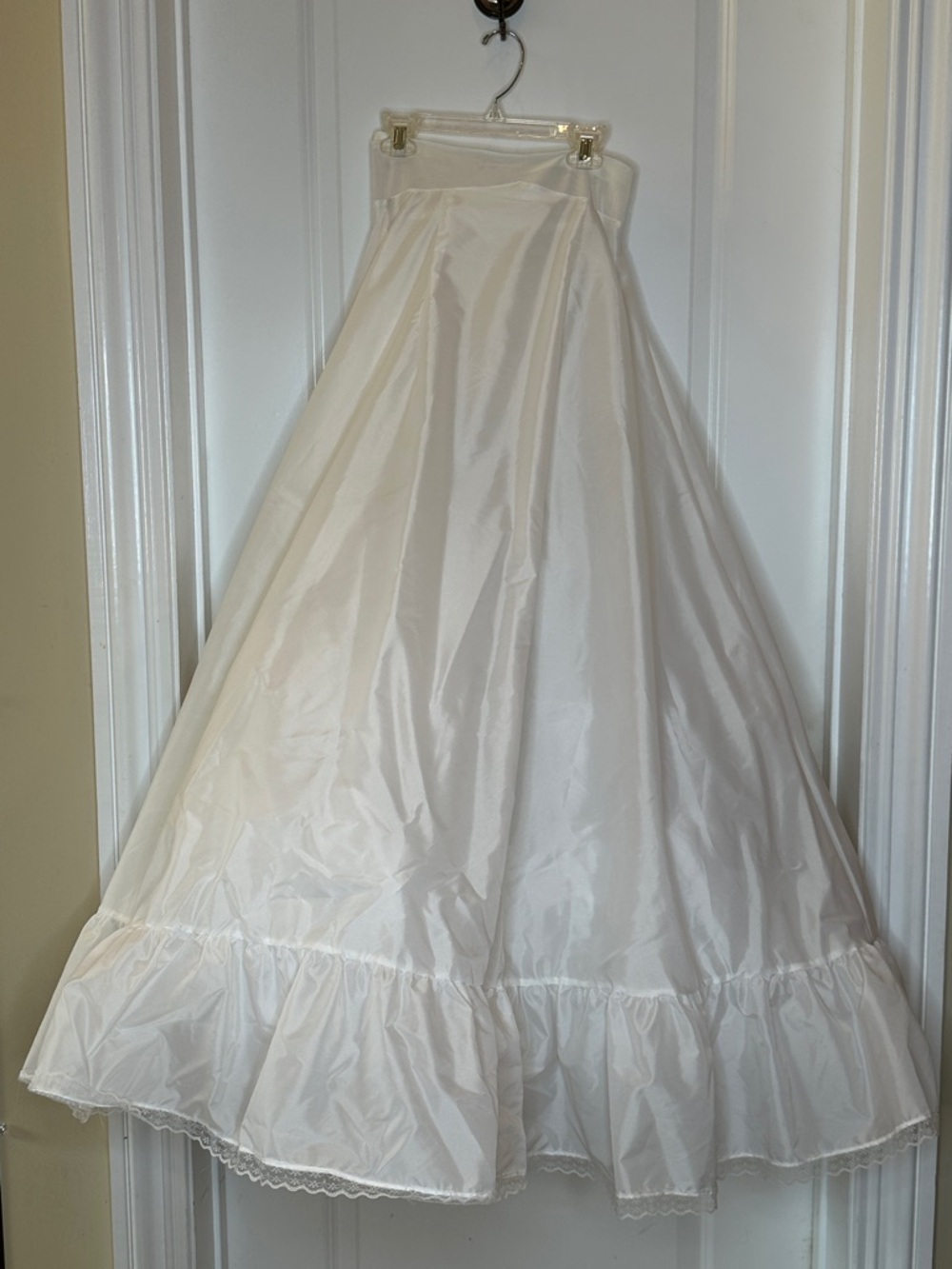 Classic White Bridal Petticoat Skirt